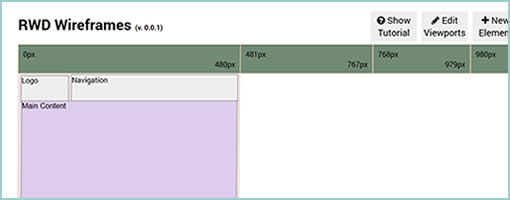 RWD Wireframe